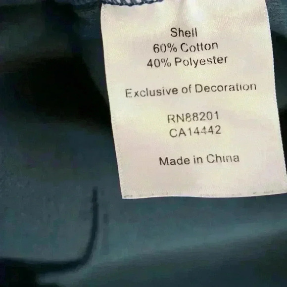 Mondetta Hexagon Patterned High-Low Athleisure Top Sweatshirt, Size L - Picture 11 of 13